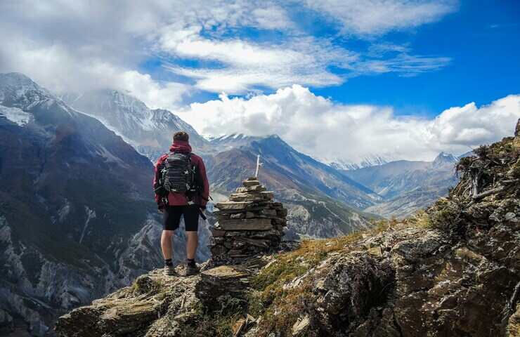 trekking in montagna