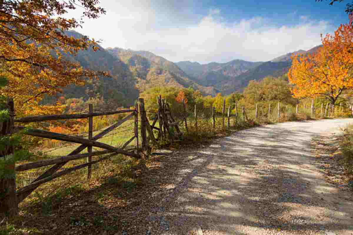 Trekking in autunno in Toscana